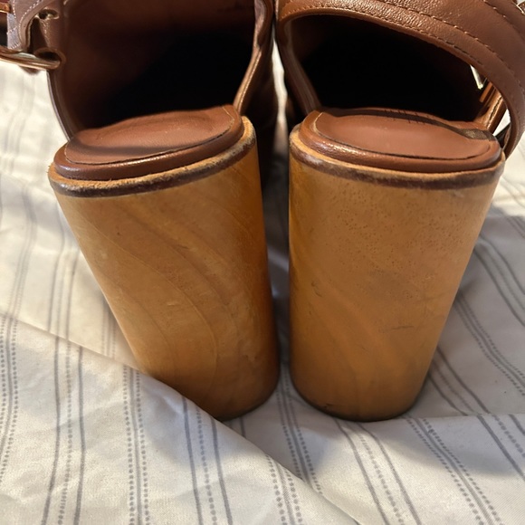 Charlotte Stone size 9 tan clogs style, Bonnie - Picture 6 of 7